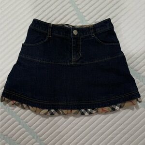 BURBERRT DENIM SKIRT fits 2-3y.o